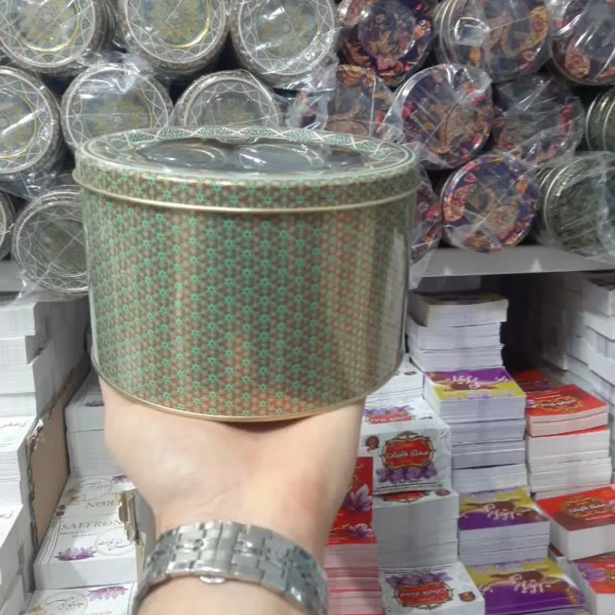 خرید ظرف بسته بندی زعفران