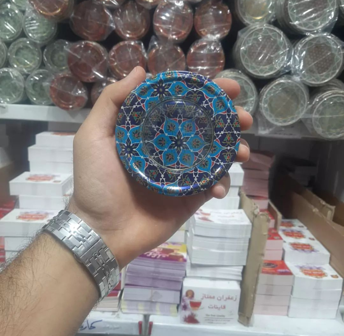 خرید قوطی زعفران تهران