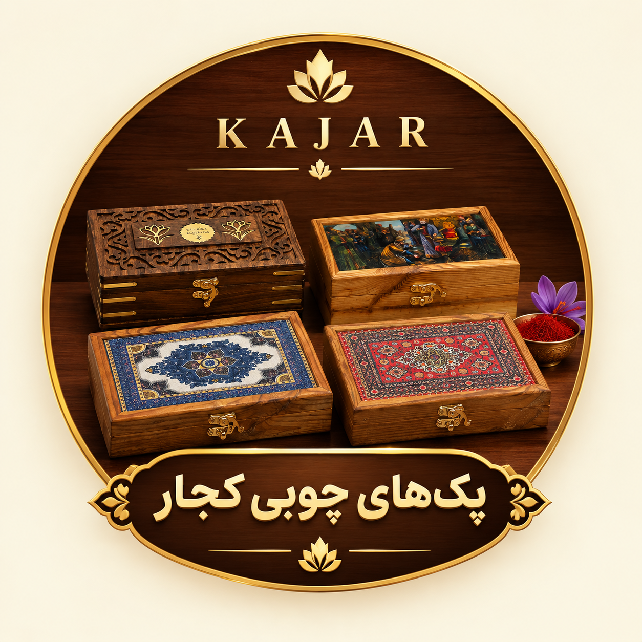 نمونه پک های چوبی 