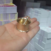 هاون برنجی زعفران