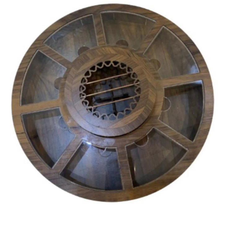 باکس دمنوش چوبی با قوری