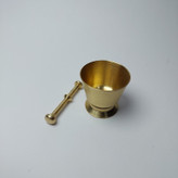 هاون برنجی زعفران