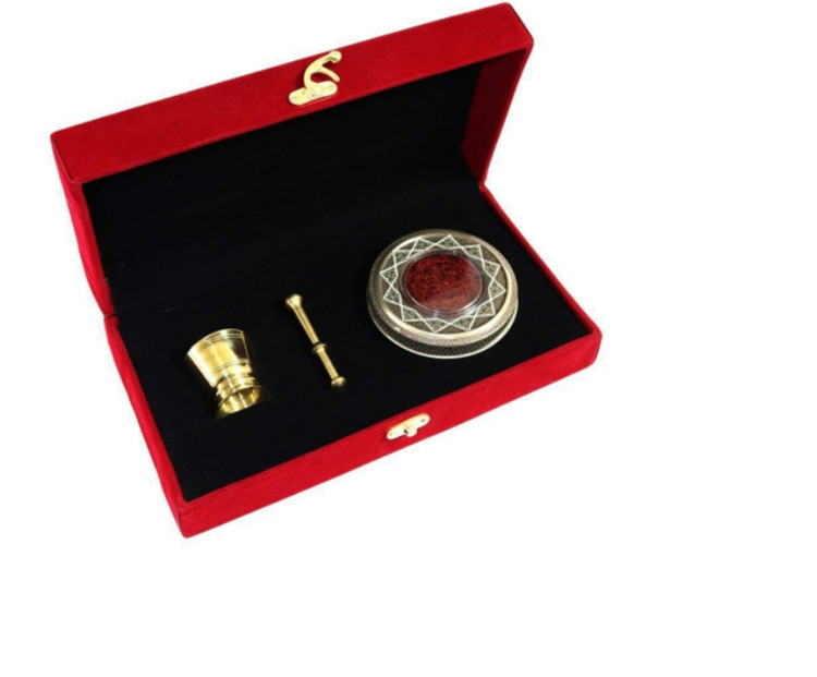 باکس مخمل زعفران