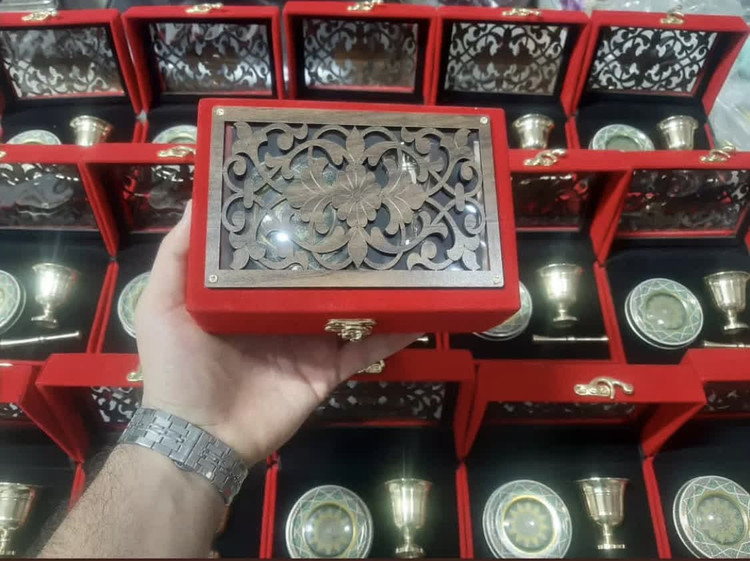 فروش جعبه هدیه زعفران تهران