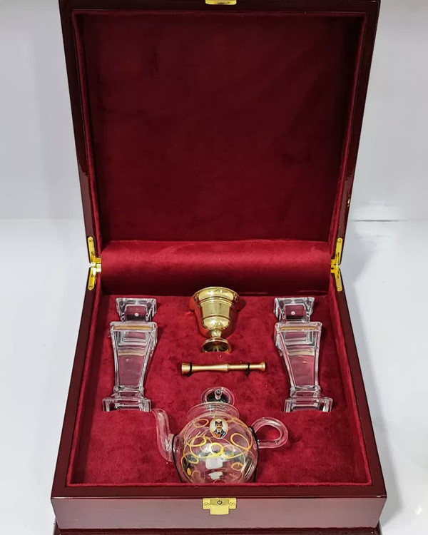 بهترین جعبه چوبی زعفران