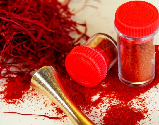 ظرف پودر زعفران