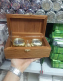 جعبه چوبی زعفران