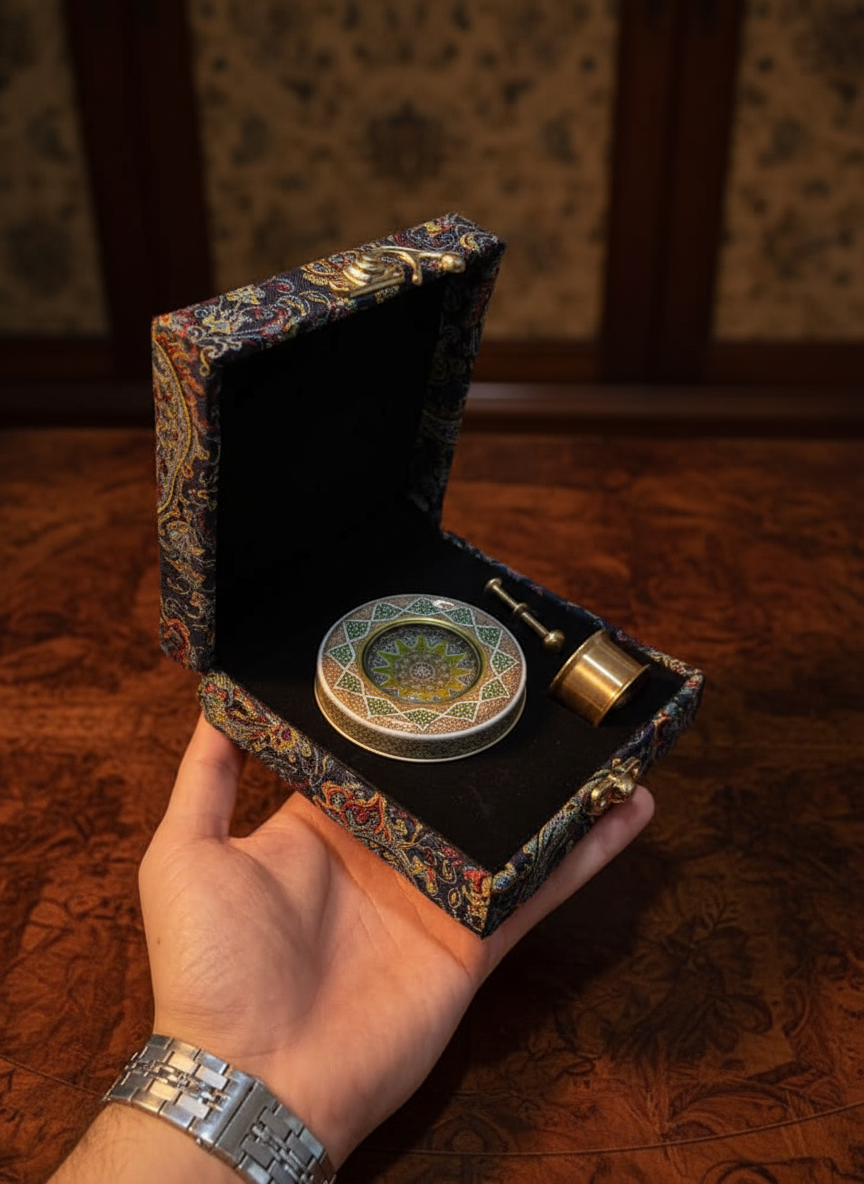 جعبه ترمه زعفران خالی