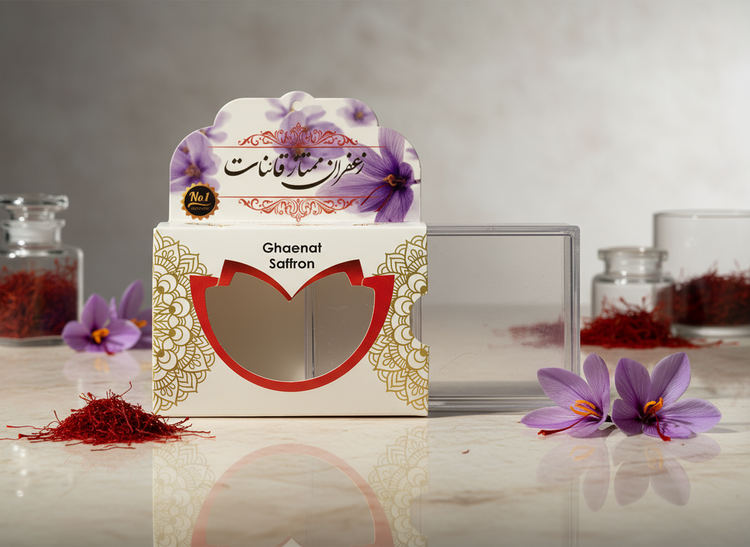 قوطی زعفران مریوان