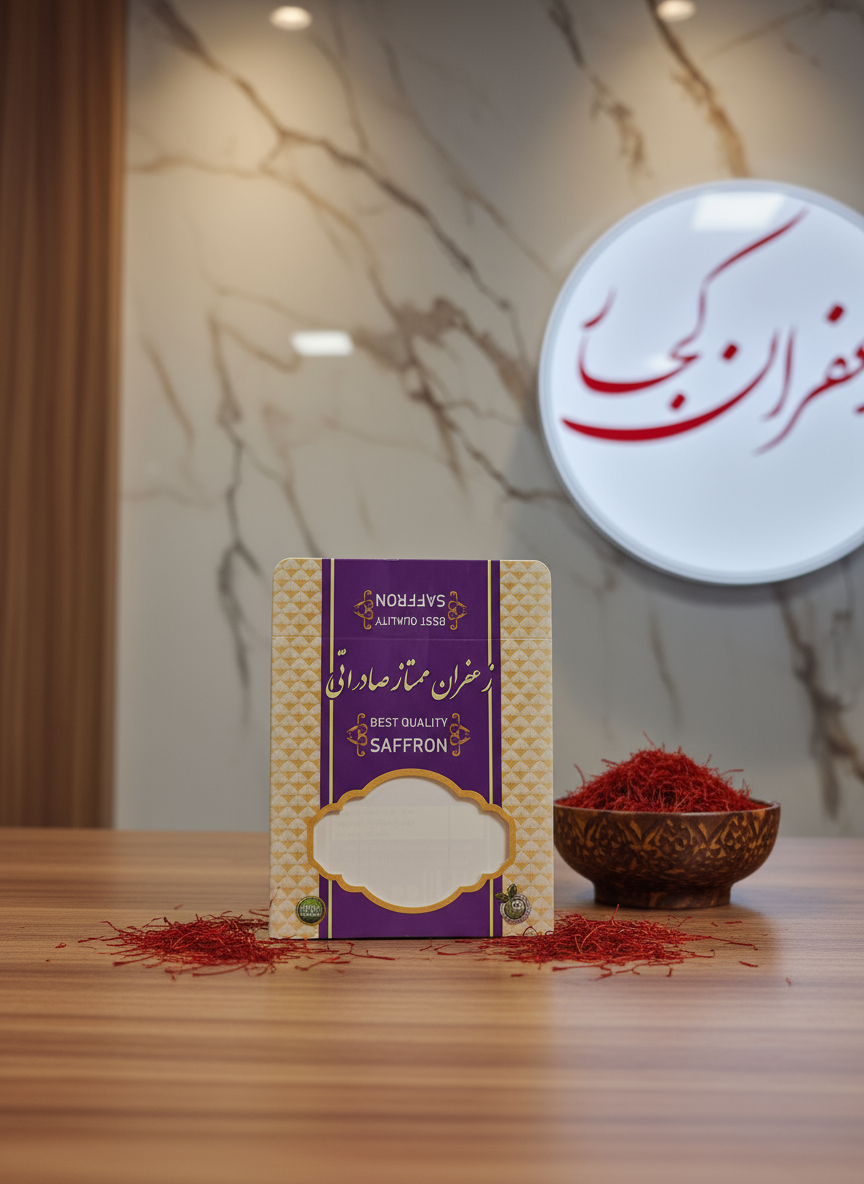 پاکت زعفران ممتاز صادراتی 100 عددی
