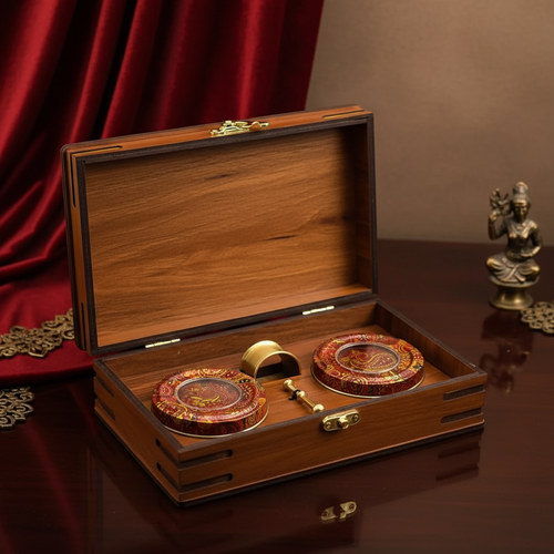 جعبه زعفران با طراحی ایرانی