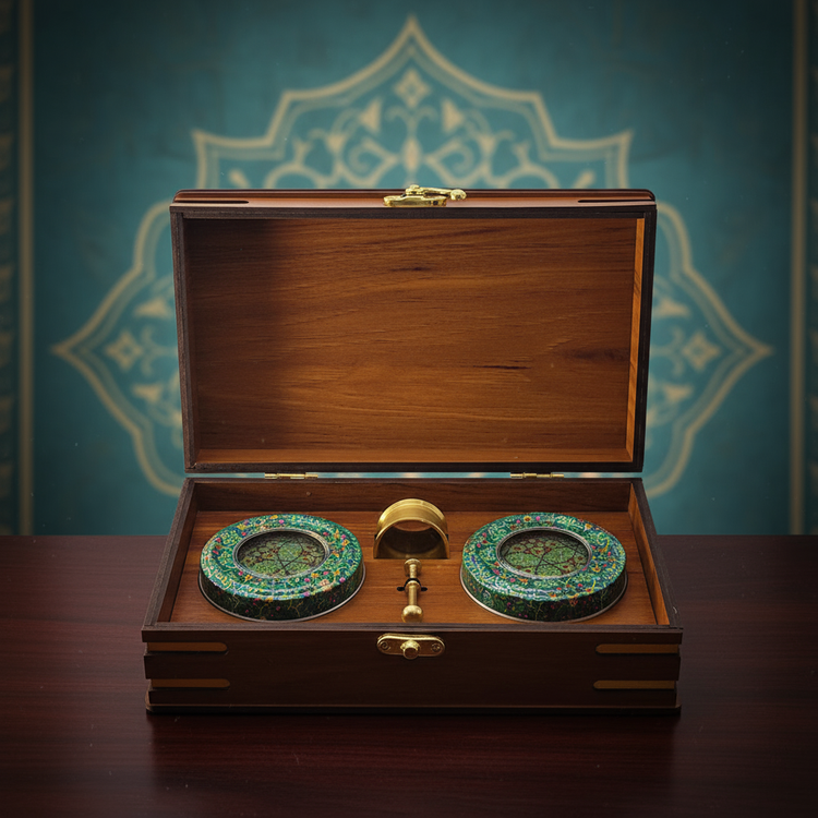 جعبه چوبی زعفران