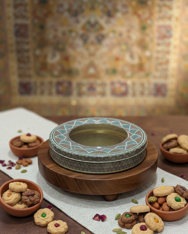 قوطی فلزی طرحدار