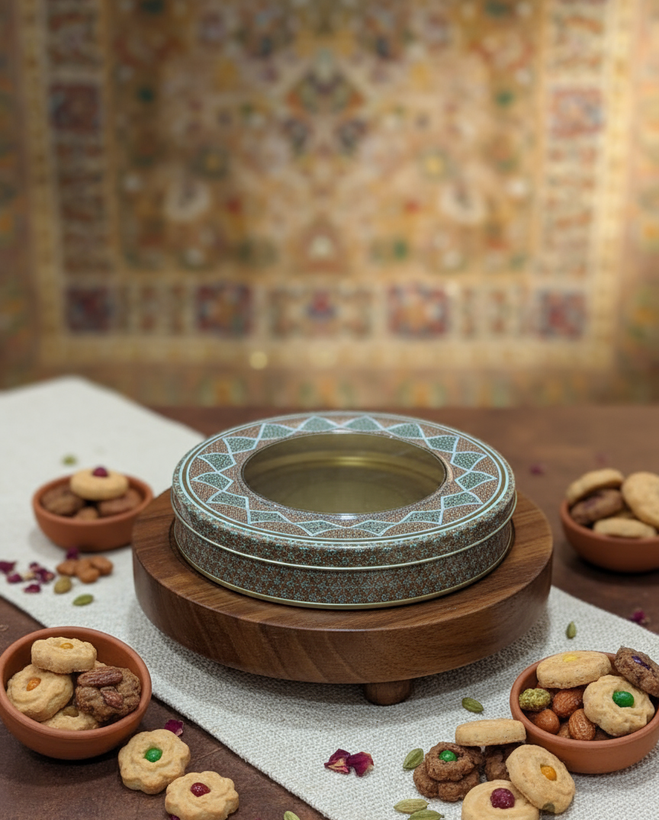 قوطی فلزی طرحدار