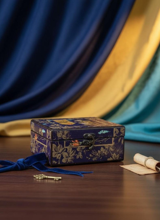 جعبه چوبی برای زعفران