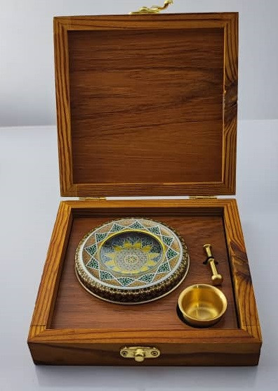 جعبه چوبی زعفران مناسب صادرات